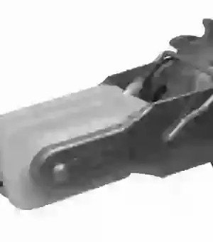 Permanent insulated in line strainer